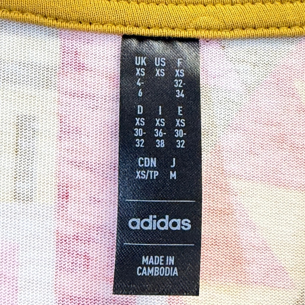 Adidas Farm Rio Streetwear Patchwork Graphic Shirt Dress Size XS Oversized Chic - Picture 3 of 9